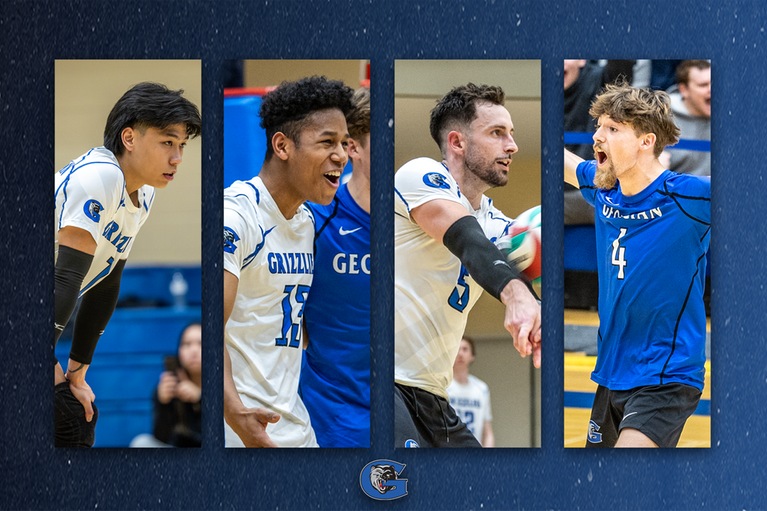 Four Grizzlies take home major hardware; Ang wins Men's Volleyball OCAA Player of the Year