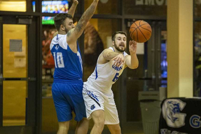 MEN'S BASKETBALL RUN INTO TOUGH GEORGE BROWN TEAM